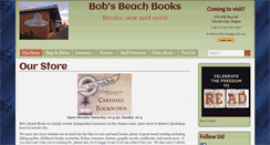 Desktop Screenshot of bobsbeachbooks.net